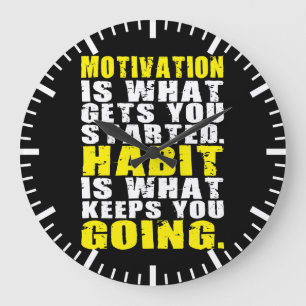 Motivation vs vana - Motivational ord Stor Klocka
