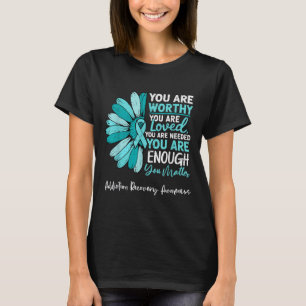 Motivational Addence Recovery Awareness Drug Alc T Shirt