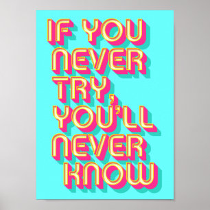 Motivational affisch