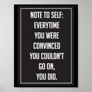 Motivational affisch