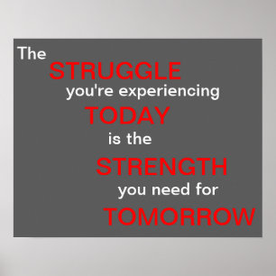 Motivational affisch -