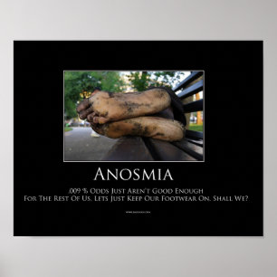 Motivational affisch för Anosmia