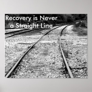 Motivational affisch för återställning