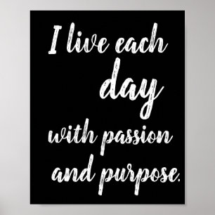 Motivational affisch för dormaffischpassion