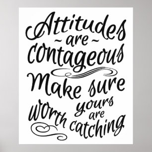 Motivational affisch för INSTÄLLNINGAR