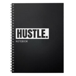 Motivational anteckningsbok: Hustle Anteckningsbok Med Spiral
