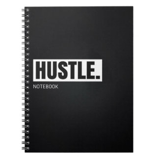 Motivational anteckningsbok: Hustle Anteckningsbok Med Spiral