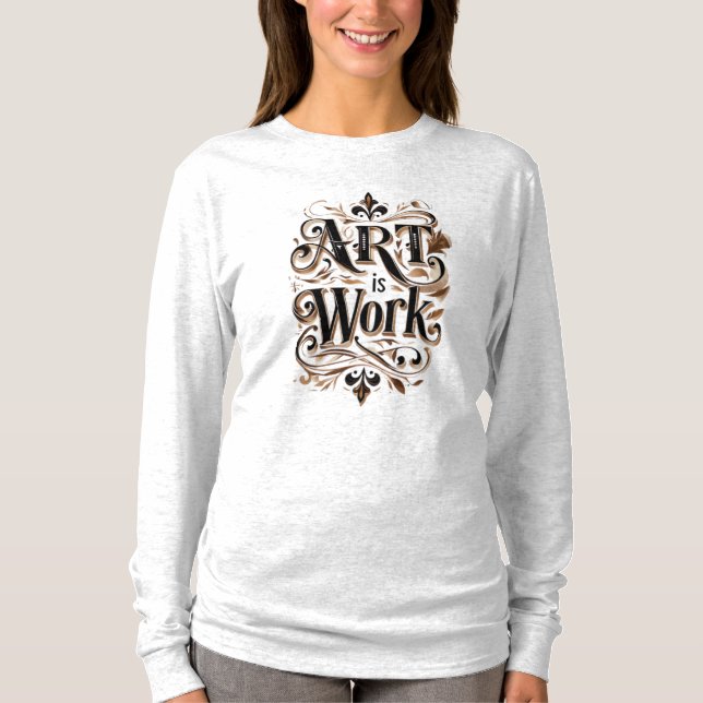 Motivational Artist T-Shirt (Framsida)