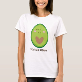 Motivational Avocado Illustration T Shirt