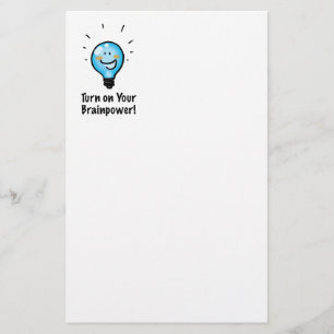 Motivational Back to school tecknad Brevpapper