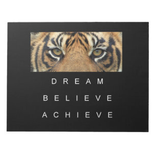 Motivational bästa mall för elegant anteckningsblock