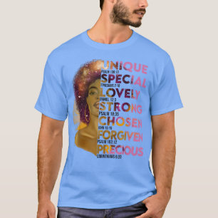 Motivational Bible Verses for African American Wom T Shirt
