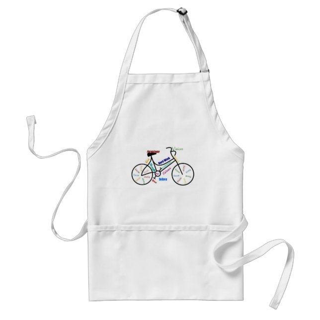 Motivational Bike, Bicycle, Cycling, Sport, Hobby Förkläde (Framsidan)
