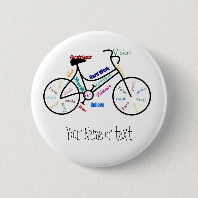 Motivational Bike, Bicycle, Cycling, Sport, Hobby Knapp (Framsida)