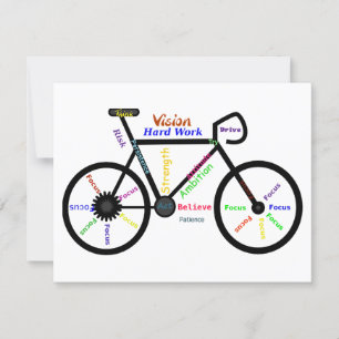 Motivational Bike, Bicycle, Cycling, Sport, Hobby Kort