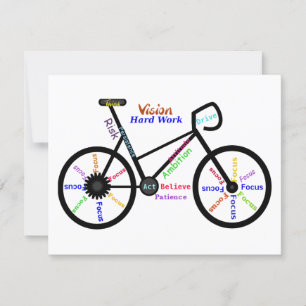 Motivational Bike, Bicycle, Cycling, Sport, Hobby Kort