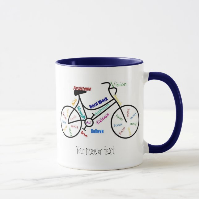 Motivational Bike, Bicycle, Cycling, Sport, Hobby Mugg (Höger)