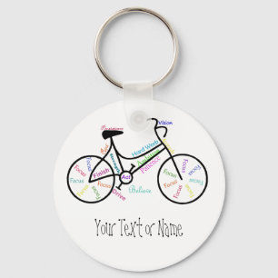 Motivational Bike, Bicycle, Cycling, Sport, Hobby Nyckelring