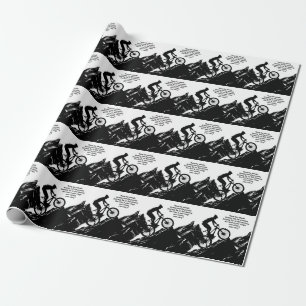 Motivational Bike Sport to Inspire you Anpassnings Presentpapper