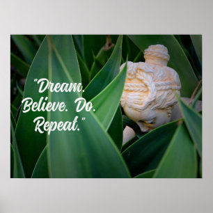 Motivational Buddha Poster