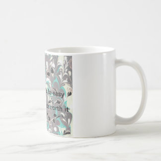 Motivational citationsteckenmugg kaffemugg