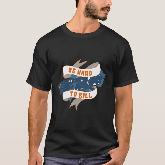 Motivational Coelacanth T Shirt (Framsida)