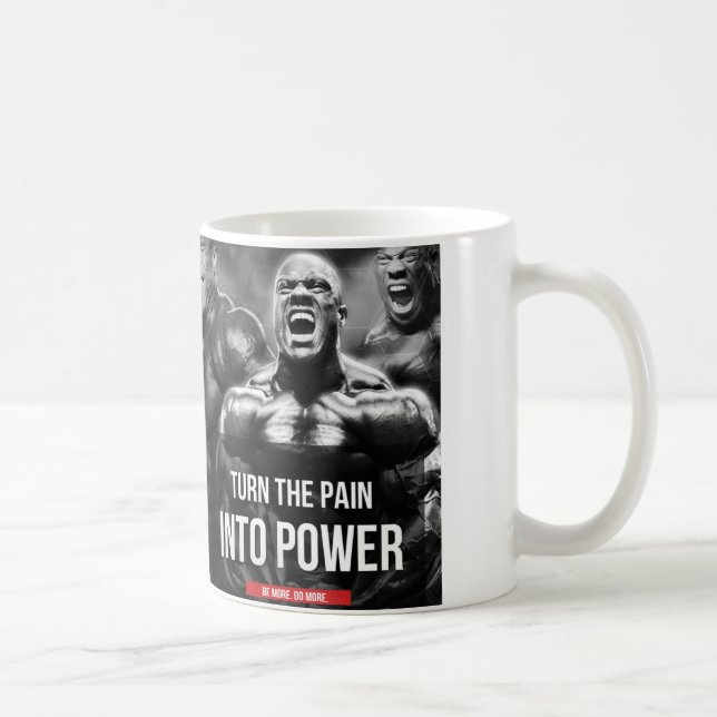 Motivational Fitness Gym Kaffemugg (Höger)