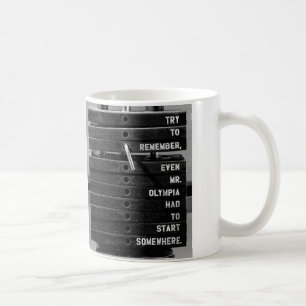 Motivational Fitness Gym Kaffemugg