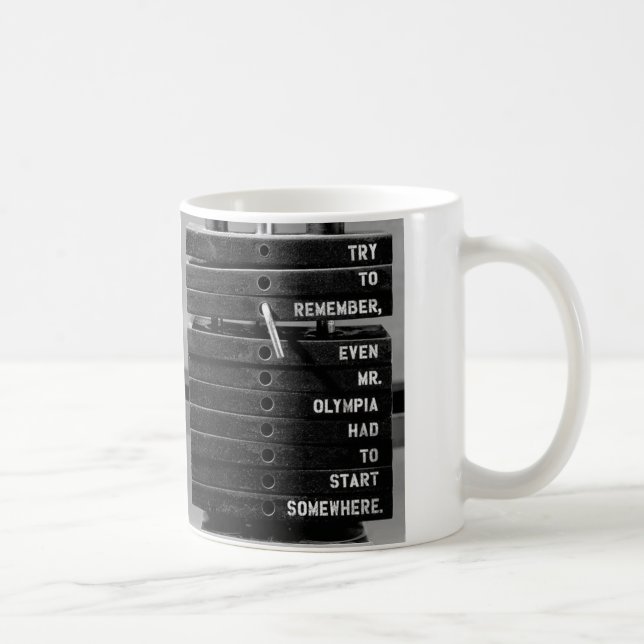 Motivational Fitness Gym Kaffemugg (Höger)