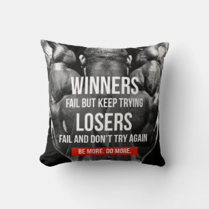 Motivational Fitness Gym Kudde