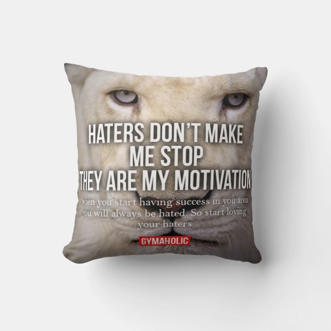 Motivational Fitness Gym Kudde (Framsida)