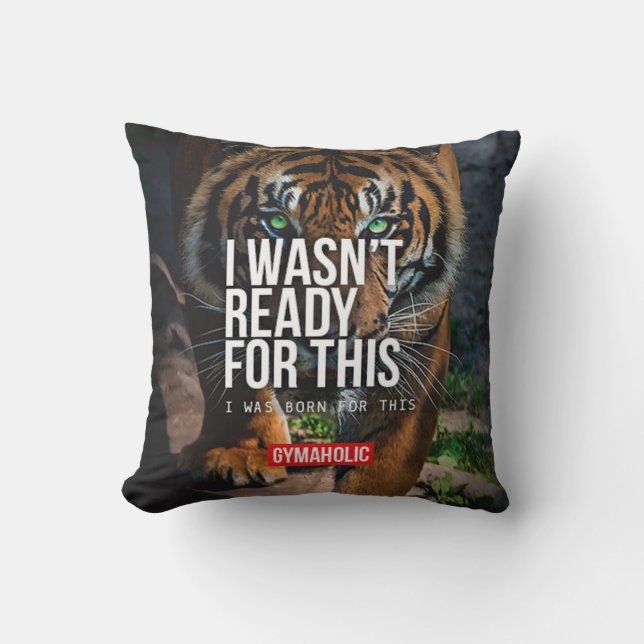 Motivational Fitness Gym Kudde (Framsida)