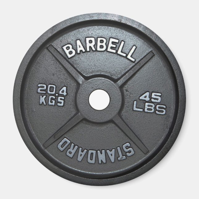 Motivational Fitness Gym Magnet (Framsidan)