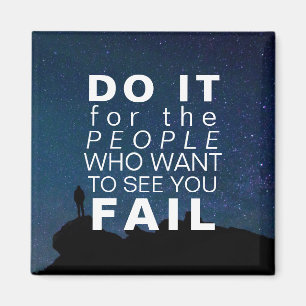 Motivational framgångstjärnor för inspirera magnet