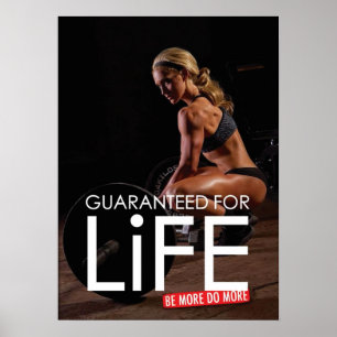 Motivational genomkörare poster