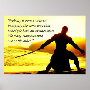 Motivational genomkörare poster