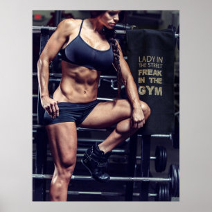 Motivational genomkörare poster
