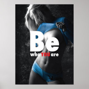 Motivational genomkörare poster