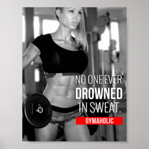 Motivational genomkörare poster