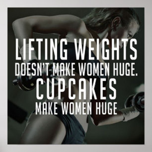 Motivational genomkörare poster