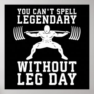 Motivational genomkörare poster
