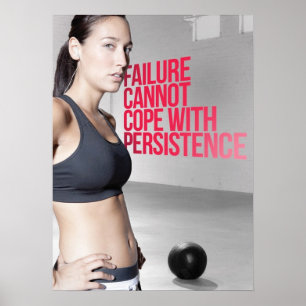Motivational genomkörare poster
