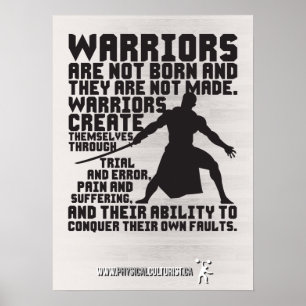 Motivational genomkörare poster