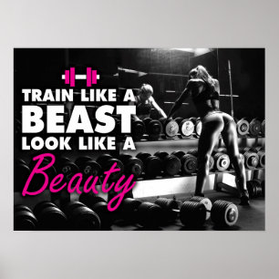 Motivational genomkörare poster