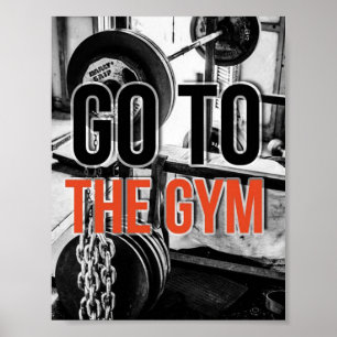 Motivational genomkörare poster