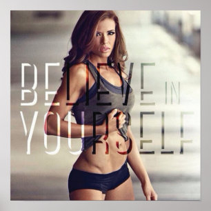 Motivational genomkörare poster