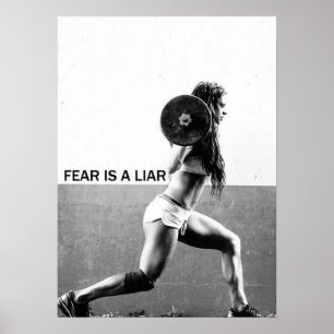 Motivational genomkörare poster