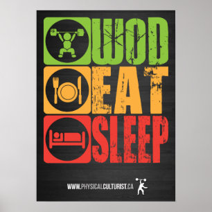 Motivational genomkörare poster