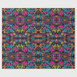 Motivational Graffiti Wrapping Papper Presentpapper