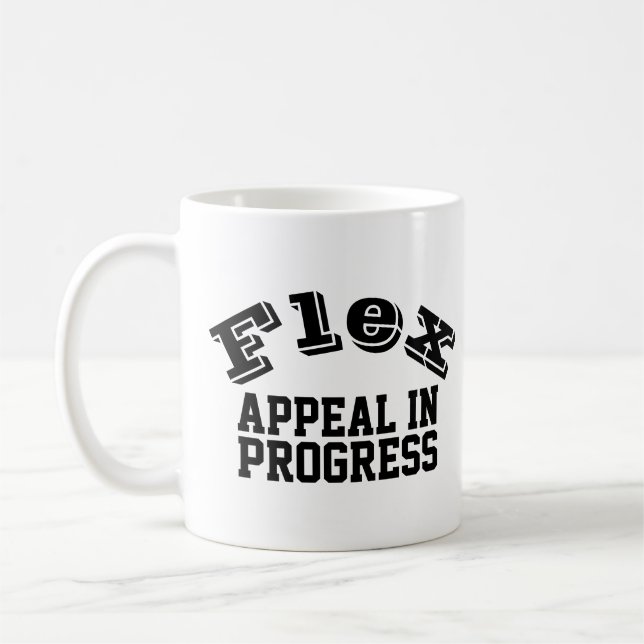 Motivational Gym Slogan Kaffemugg (Vänster)
